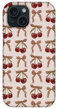 Load image into Gallery viewer, Bows and Cherries Pattern - Phone Case