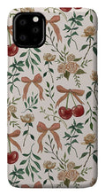 Load image into Gallery viewer, Cherry and Roses Pattern - Phone Case