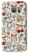 Load image into Gallery viewer, Cherry and Roses Pattern - Phone Case