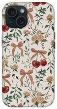 Load image into Gallery viewer, Cherry and Roses Pattern - Phone Case