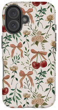 Load image into Gallery viewer, Cherry and Roses Pattern - Phone Case