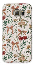 Load image into Gallery viewer, Cherry and Roses Pattern - Phone Case