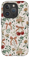 Load image into Gallery viewer, Cherry and Roses Pattern - Phone Case