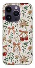 Load image into Gallery viewer, Cherry and Roses Pattern - Phone Case