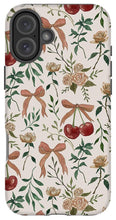 Load image into Gallery viewer, Cherry and Roses Pattern - Phone Case