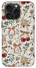 Load image into Gallery viewer, Cherry and Roses Pattern - Phone Case