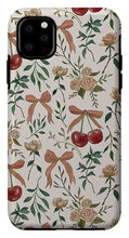 Load image into Gallery viewer, Cherry and Roses Pattern - Phone Case