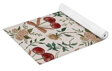 Load image into Gallery viewer, Cherry and Roses Pattern - Yoga Mat