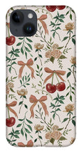 Load image into Gallery viewer, Cherry and Roses Pattern - Phone Case