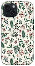 Load image into Gallery viewer, Christmas Berries Pattern - Phone Case