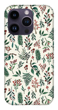 Load image into Gallery viewer, Christmas Berries Pattern - Phone Case