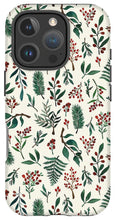 Load image into Gallery viewer, Christmas Berries Pattern - Phone Case