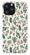Load image into Gallery viewer, Christmas Berries Pattern - Phone Case
