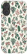 Load image into Gallery viewer, Christmas Berries Pattern - Phone Case