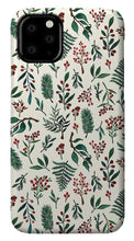Load image into Gallery viewer, Christmas Berries Pattern - Phone Case