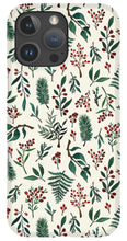 Load image into Gallery viewer, Christmas Berries Pattern - Phone Case
