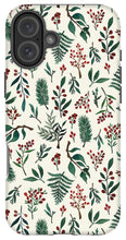 Load image into Gallery viewer, Christmas Berries Pattern - Phone Case