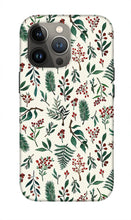Load image into Gallery viewer, Christmas Berries Pattern - Phone Case