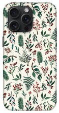Load image into Gallery viewer, Christmas Berries Pattern - Phone Case