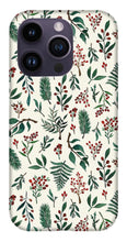 Load image into Gallery viewer, Christmas Berries Pattern - Phone Case