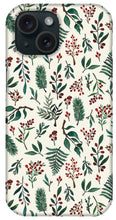 Load image into Gallery viewer, Christmas Berries Pattern - Phone Case