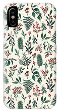 Load image into Gallery viewer, Christmas Berries Pattern - Phone Case