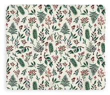 Load image into Gallery viewer, Christmas Berries Pattern - Blanket