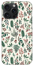 Load image into Gallery viewer, Christmas Berries Pattern - Phone Case
