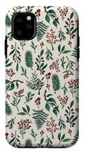 Load image into Gallery viewer, Christmas Berries Pattern - Phone Case