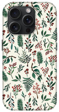 Load image into Gallery viewer, Christmas Berries Pattern - Phone Case