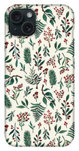 Load image into Gallery viewer, Christmas Berries Pattern - Phone Case