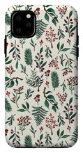 Load image into Gallery viewer, Christmas Berries Pattern - Phone Case