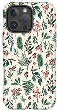 Load image into Gallery viewer, Christmas Berries Pattern - Phone Case