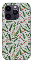 Load image into Gallery viewer, Christmas Branch Pattern - Phone Case