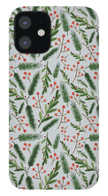 Load image into Gallery viewer, Christmas Branch Pattern - Phone Case
