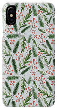 Load image into Gallery viewer, Christmas Branch Pattern - Phone Case