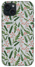 Load image into Gallery viewer, Christmas Branch Pattern - Phone Case