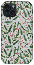Load image into Gallery viewer, Christmas Branch Pattern - Phone Case