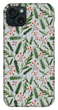 Load image into Gallery viewer, Christmas Branch Pattern - Phone Case