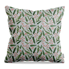 Load image into Gallery viewer, Christmas Branch Pattern - Throw Pillow