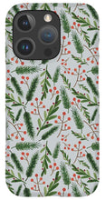 Load image into Gallery viewer, Christmas Branch Pattern - Phone Case