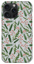 Load image into Gallery viewer, Christmas Branch Pattern - Phone Case