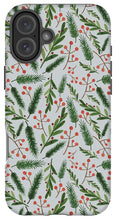 Load image into Gallery viewer, Christmas Branch Pattern - Phone Case