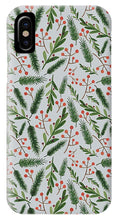 Load image into Gallery viewer, Christmas Branch Pattern - Phone Case