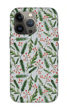 Load image into Gallery viewer, Christmas Branch Pattern - Phone Case