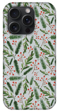 Load image into Gallery viewer, Christmas Branch Pattern - Phone Case