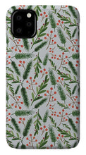Load image into Gallery viewer, Christmas Branch Pattern - Phone Case