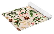 Load image into Gallery viewer, Christmas Watercolor Pattern - Yoga Mat