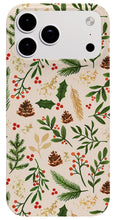 Load image into Gallery viewer, Christmas Watercolor Pattern - Phone Case