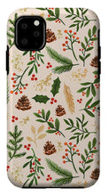 Load image into Gallery viewer, Christmas Watercolor Pattern - Phone Case